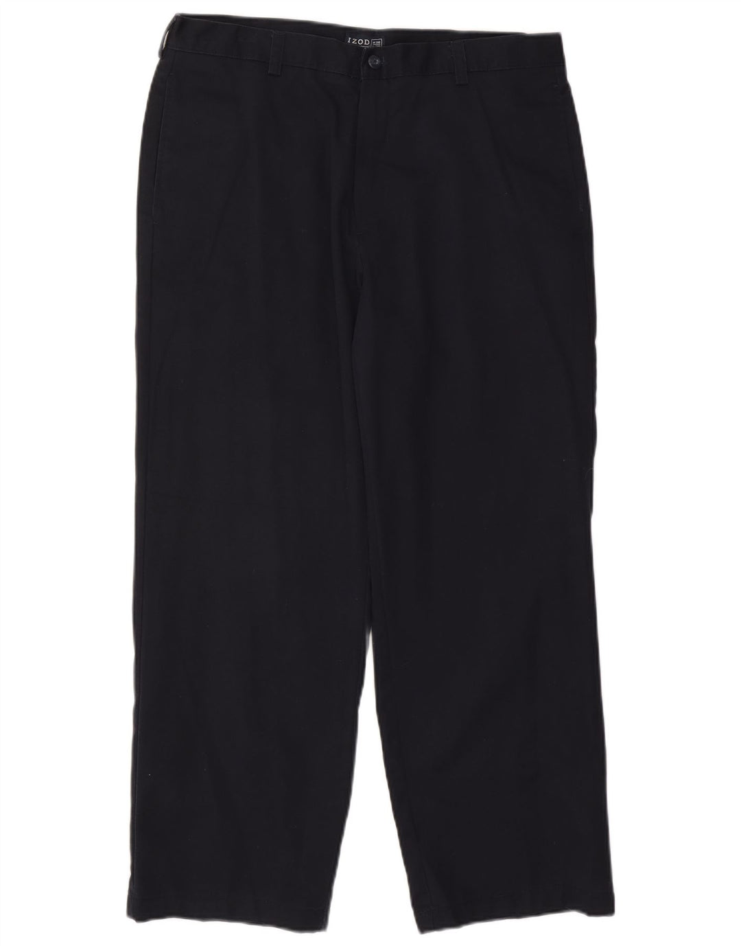 IZOD Мужские прямые брюки чинос W36 L29 Темно-синие хлопковые