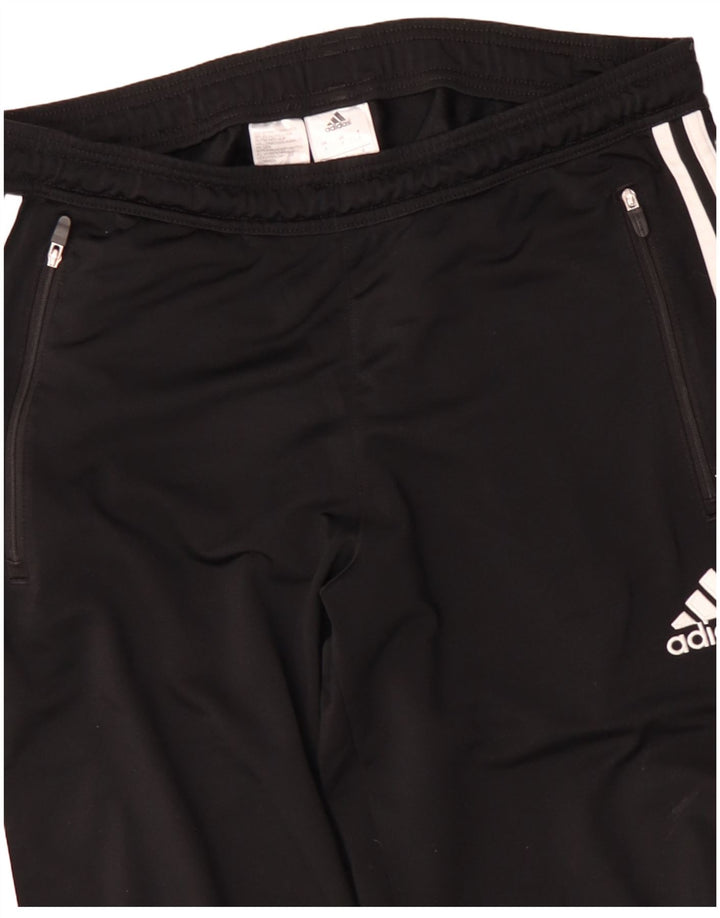 Adidas Мужские спортивные брюки Джоггеры Маленькие черные полиэстер