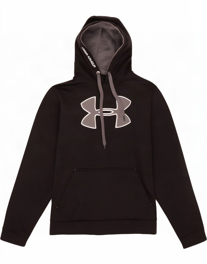Мужской джемпер с капюшоном Under Armour, средний черный, полиэстер