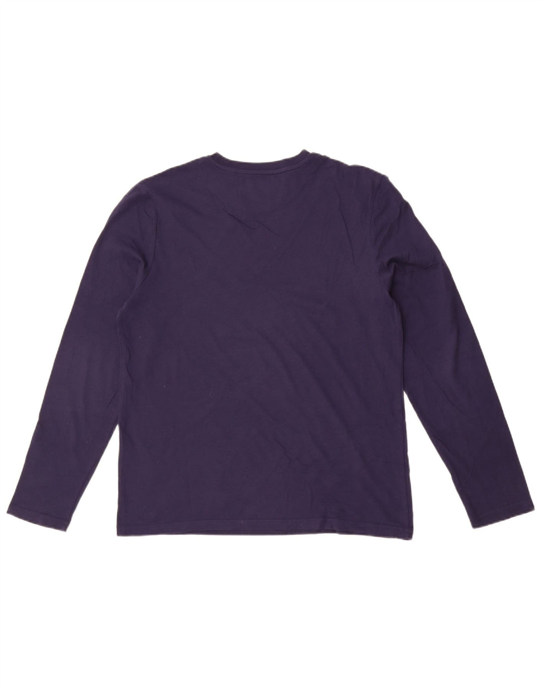 Мужской топ Lyle & Scott с длинным рукавом, средний темно-синий, хлопок