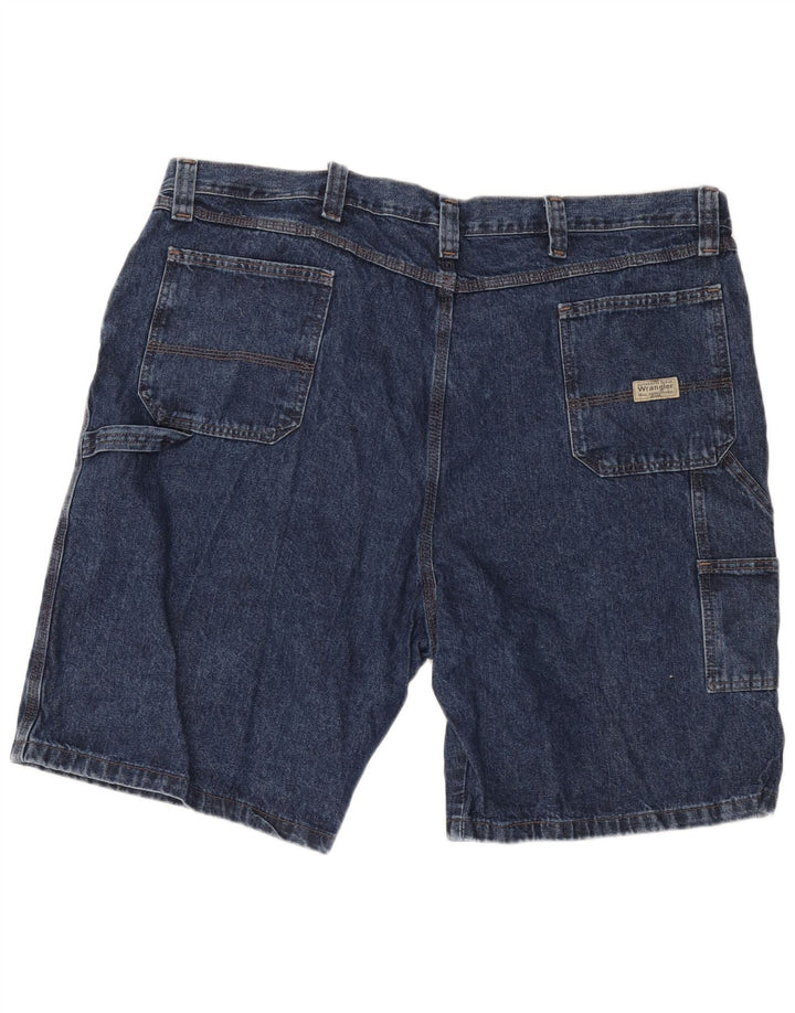 Мужские джинсовые шорты карго Wrangler W46 3XL, синие, хлопок