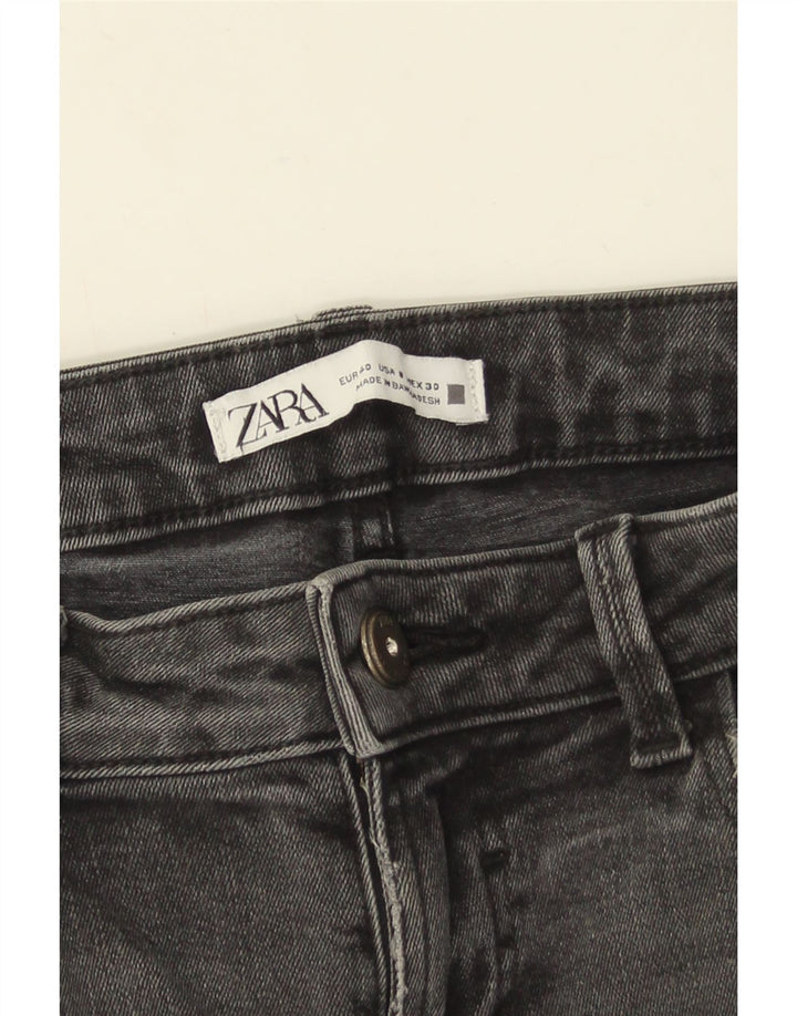 Женские джинсы скинни Zara EU 40 Medium W30 L27 Серые