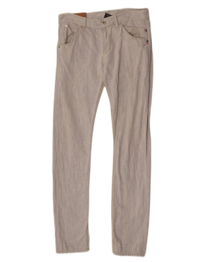 Dondup Женские зауженные джинсы Sam Slim Fit W32 L34 Серые хлопковые