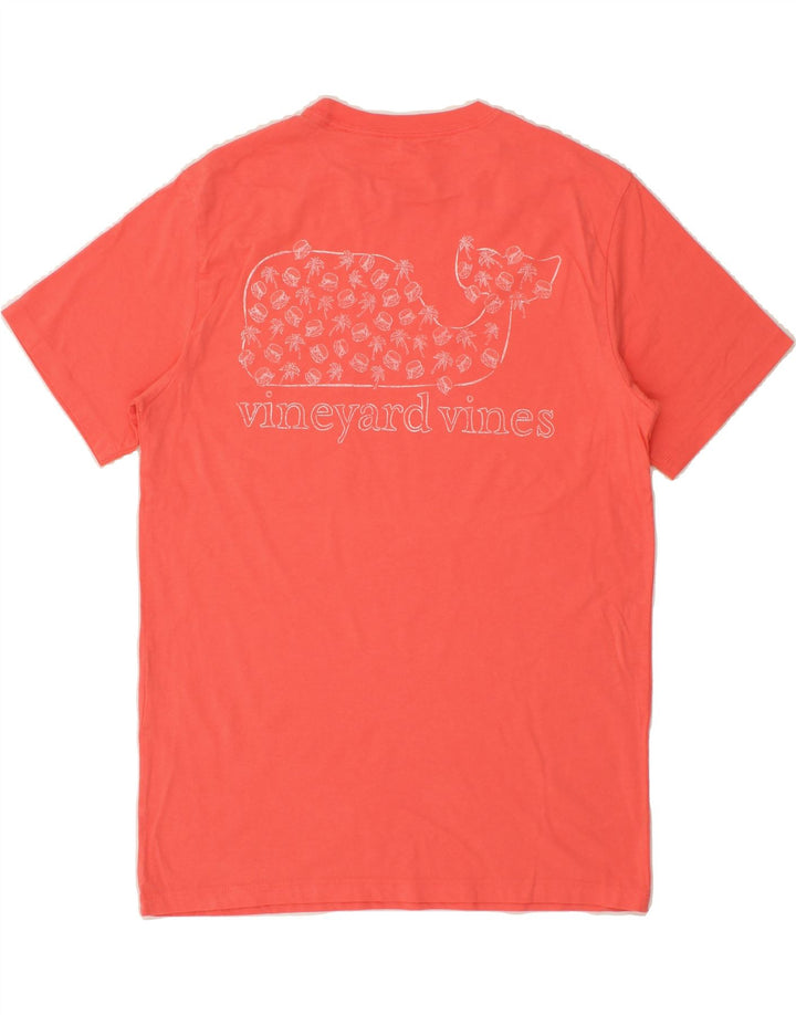 VINEYARD VINES Mens T-Shirt Top XS Red Cotton Vintage Vineyard Vines and Second-Hand Vineyard Vines from Messina Hembry 