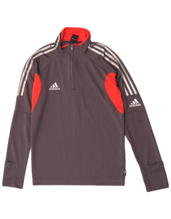 Мужской спортивный костюм Adidas Climacool Pullover UK 36/38, маленький серый
