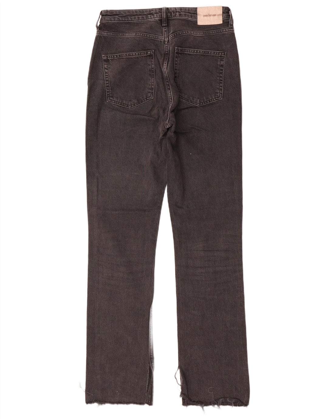 Женские прямые джинсы Zara EU 38 Small W28 L32 Серые