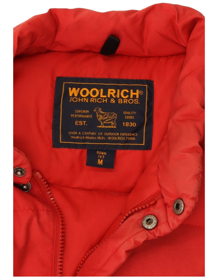 Мужской жилет с подкладкой WOOLRICH UK 38, средний красный