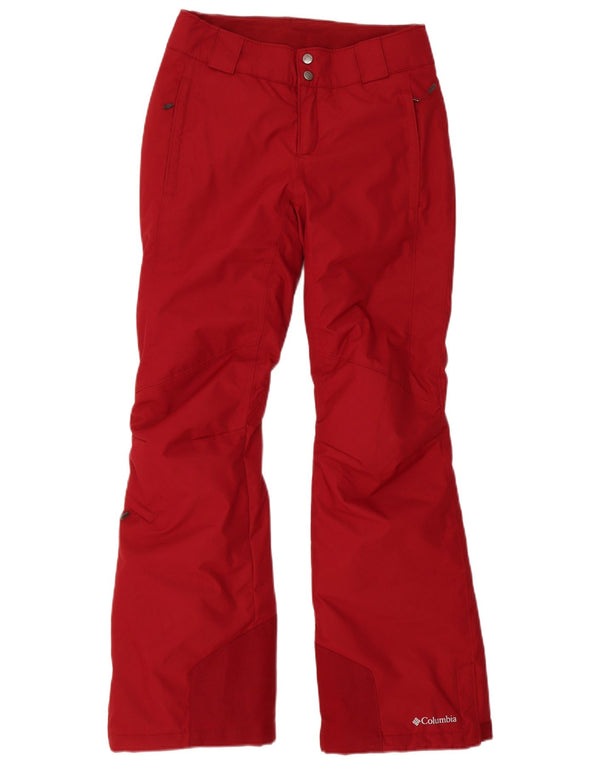 Женские лыжные брюки Columbia Omni-Heat UK 6 XS, красный нейлон