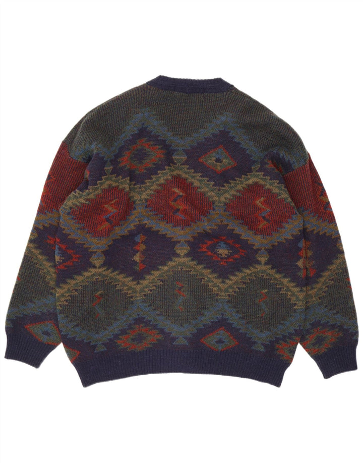 Мужской кардиган Marks & Spencer St. Michael XL темно-синий ретро