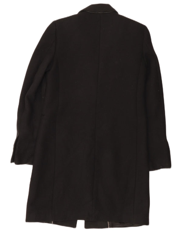 Женское пальто Zara UK 6 XS, черное шерстяное