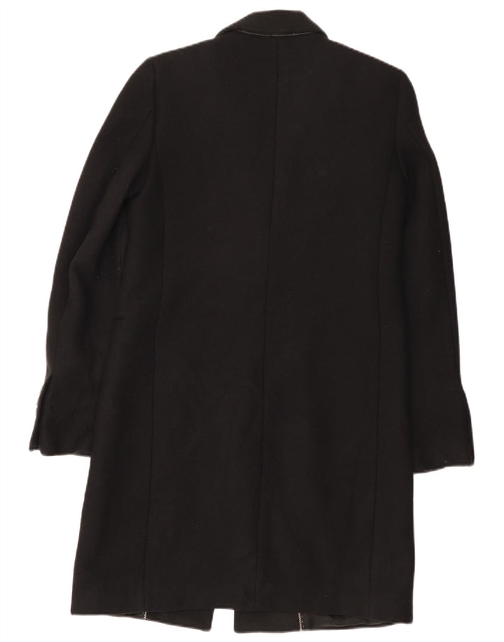 Женское пальто Zara UK 6 XS, черное шерстяное