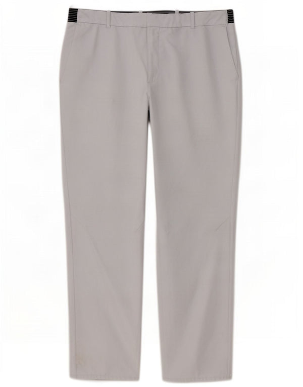 Мужские прямые брюки-чиносы Nike Dri Fit W36 L32 синие с цветными блоками