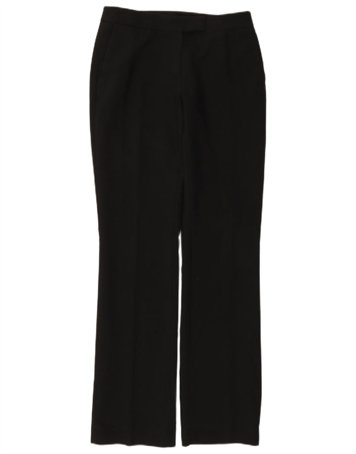 ZARA Женские брюки Bootcut, маленькие W26 L32, черные, полиэстер