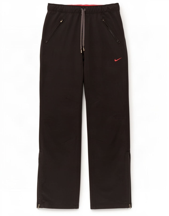 Женские спортивные брюки Nike Dri Fit UK 12, средние, черные
