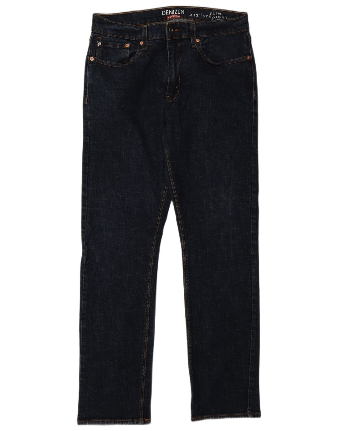 Мужские прямые джинсы Levi's Denizen W32 L32, темно-синий, хлопок