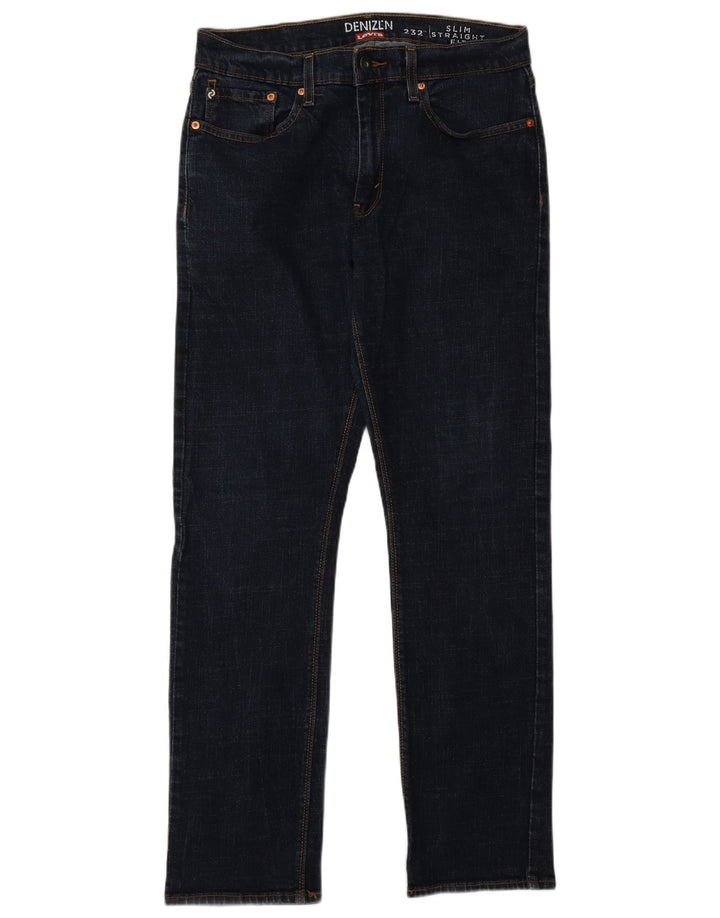 Мужские прямые джинсы Levi's Denizen W32 L32, темно-синий, хлопок