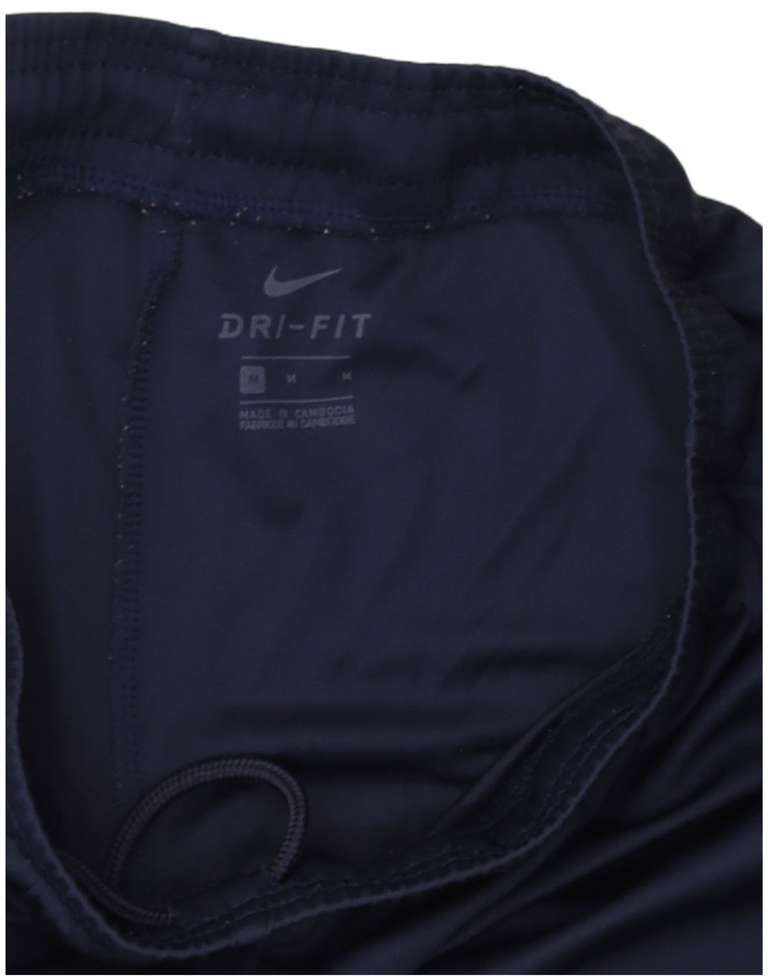Мужские спортивные шорты Nike Dri Fit среднего размера, темно-синие