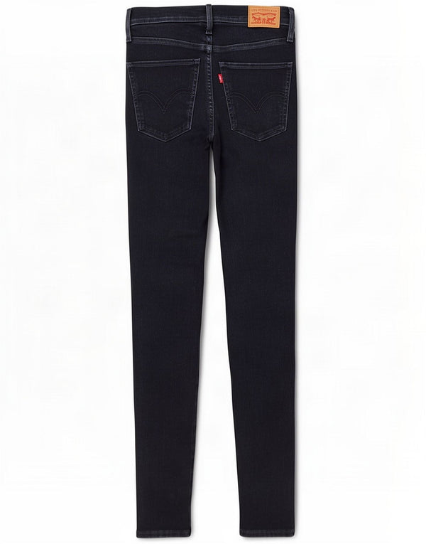 Женские суперузкие джинсы Levi's Mile High W28 L30, темно-синий, хлопок