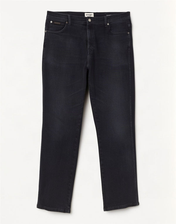 Мужские прямые джинсы Wrangler Texas W36 L32, темно-синий хлопок