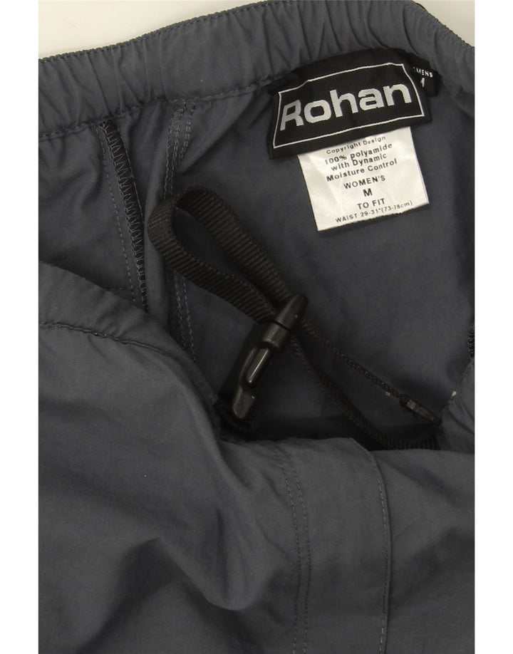 Женские прямые походные брюки Rohan Medium W30 L27, серые, полиамид
