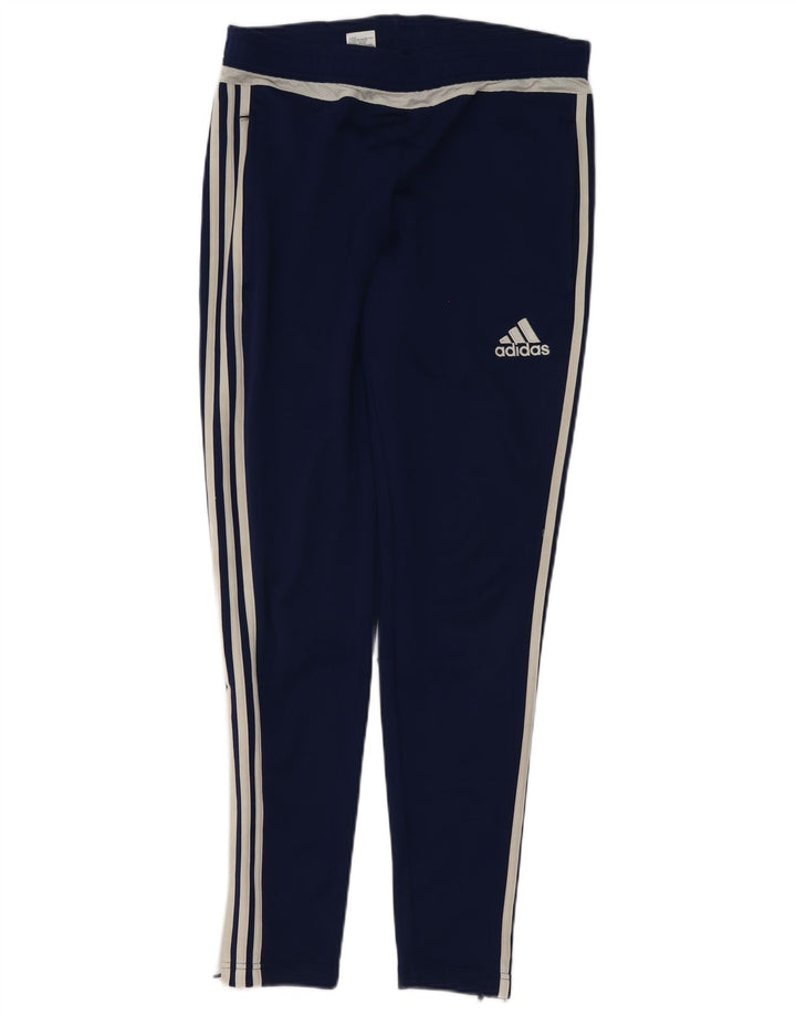 Мужские леггинсы Adidas Climacool, маленькие темно-синие, полиэстер
