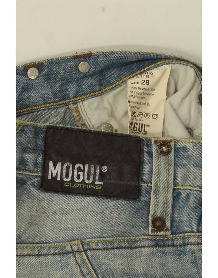 Мужские свободные джинсы-карго Mogul W28 L33, синий хлопок