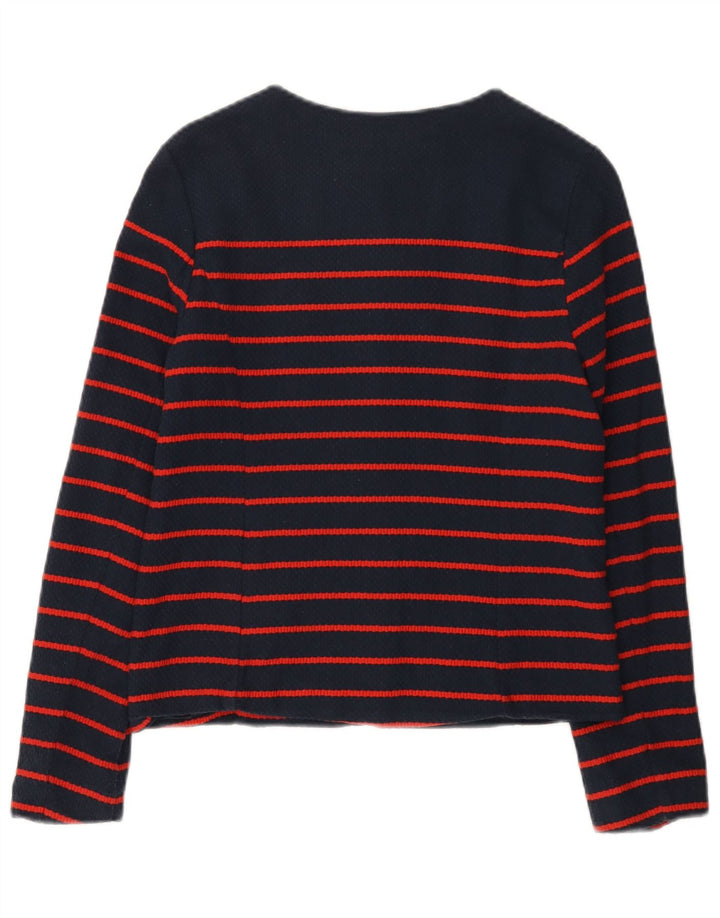 Женский бомбер Tommy Hilfiger UK 6 XS Темно-синий в полоску