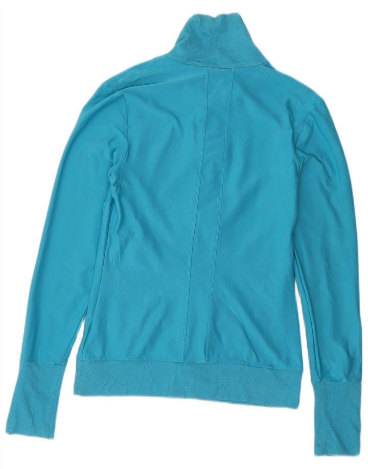 Женский спортивный костюм NIKE Dri Fit, верхняя куртка, Великобритания, маленький синий полиэстер, 8/10