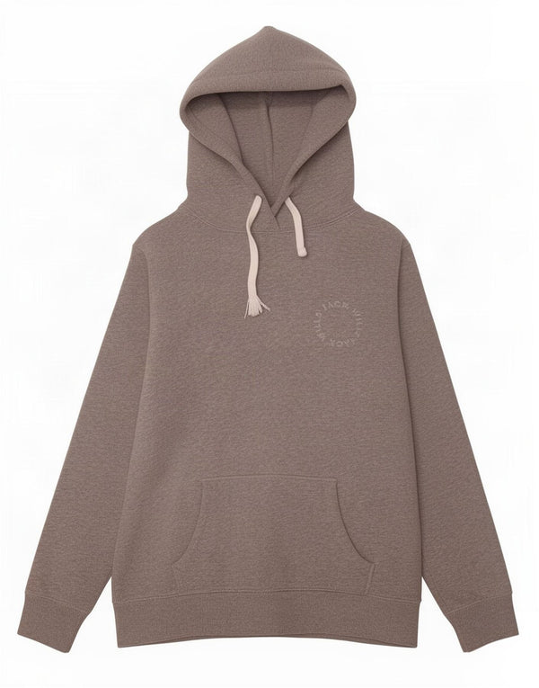 Женский джемпер с капюшоном оверсайз Jack Wills UK 10, маленький серый хлопок в крапинку