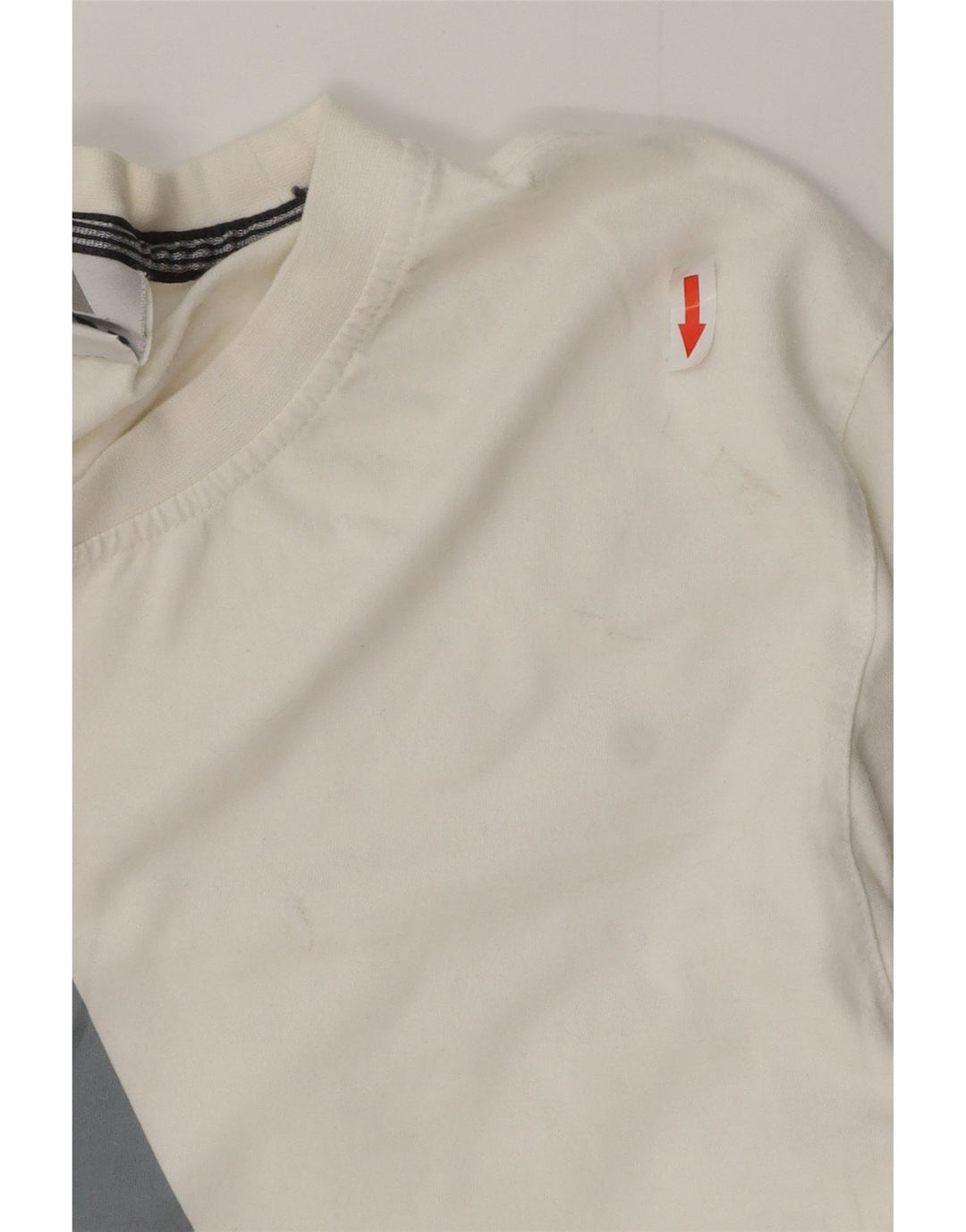 ADIDAS Мужская футболка с рисунком, большой белый хлопок