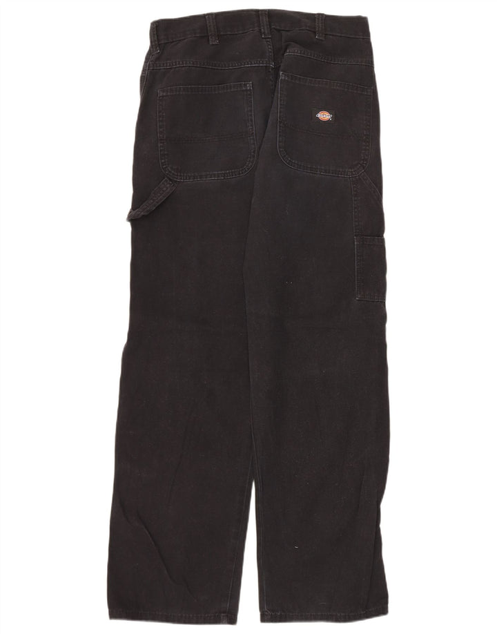 Мужские прямые брюки-карго Dickies W30 L32, черные, хлопковые