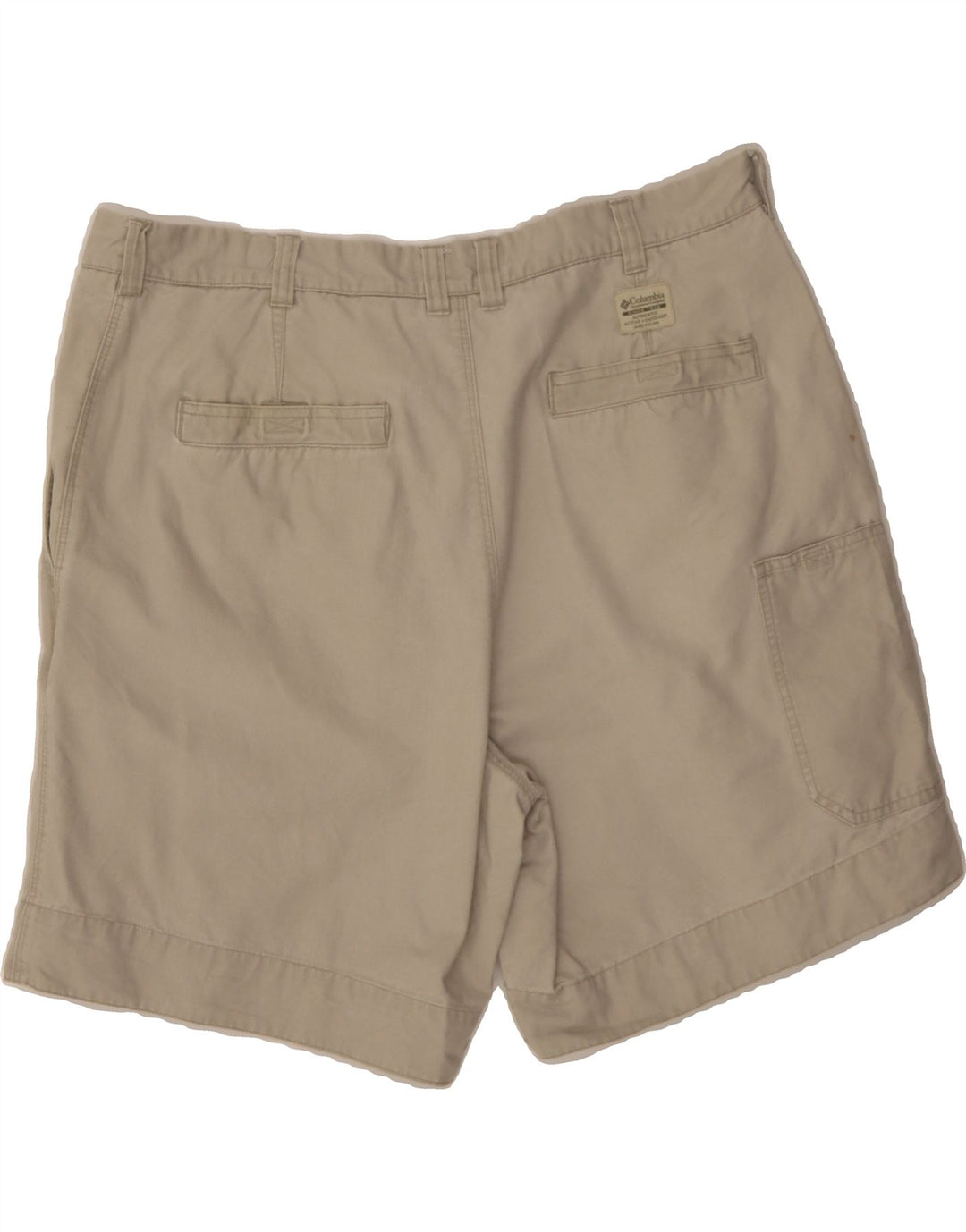 COLUMBIA Mens Cargo Shorts W38 XL  Beige Cotton Vintage Columbia and Second-Hand Columbia from Messina Hembry 