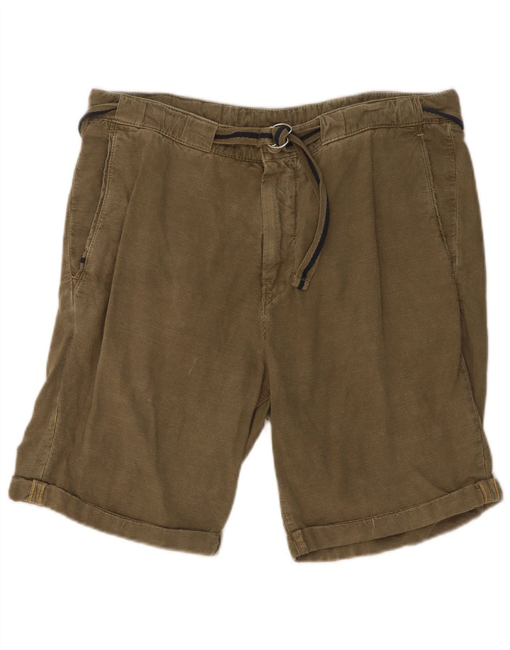 Мужские шорты чинос Zara EU 40 Medium W31 Хаки Хлопок