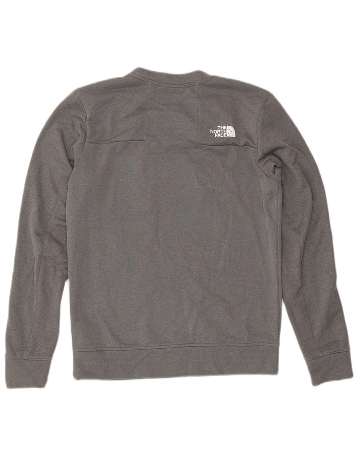 Мужской джемпер-толстовка The North Face, маленький серый полиэстер