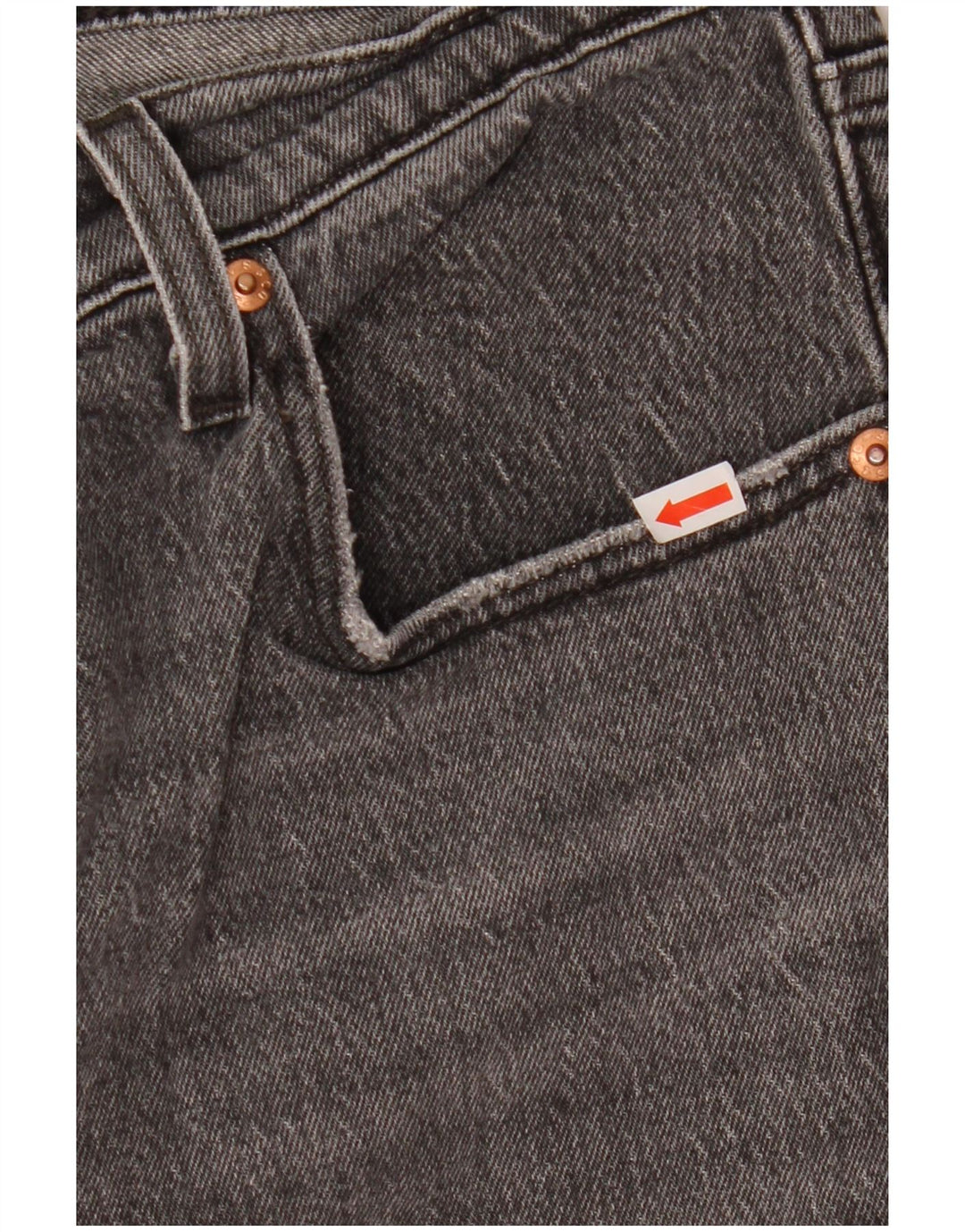 Мужские прямые джинсы Levi's Ribcage W31 L29, серый хлопок