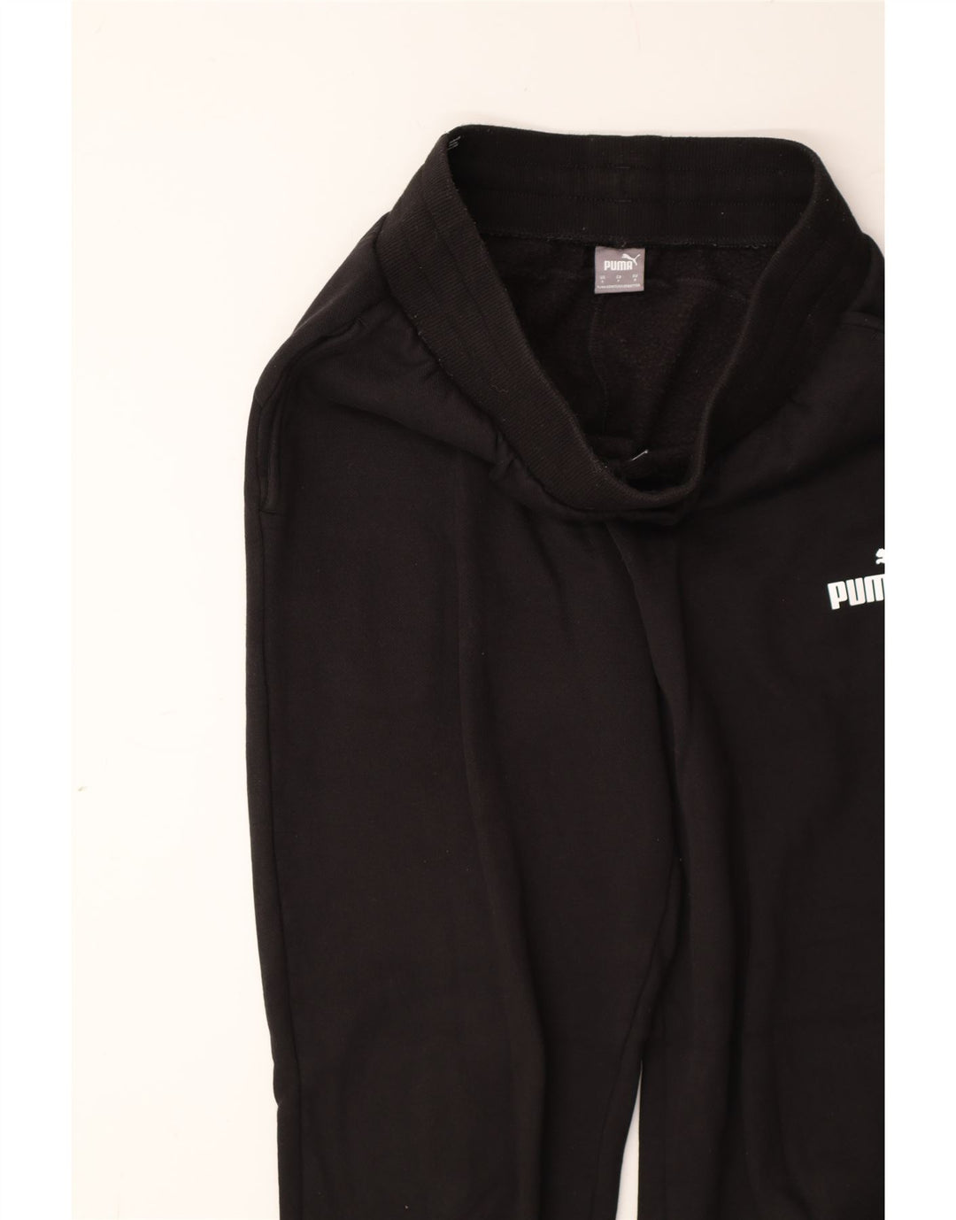 PUMA Mens Tracksuit Trousers Joggers Small Black Cotton Vintage Puma and Second-Hand Puma from Messina Hembry 