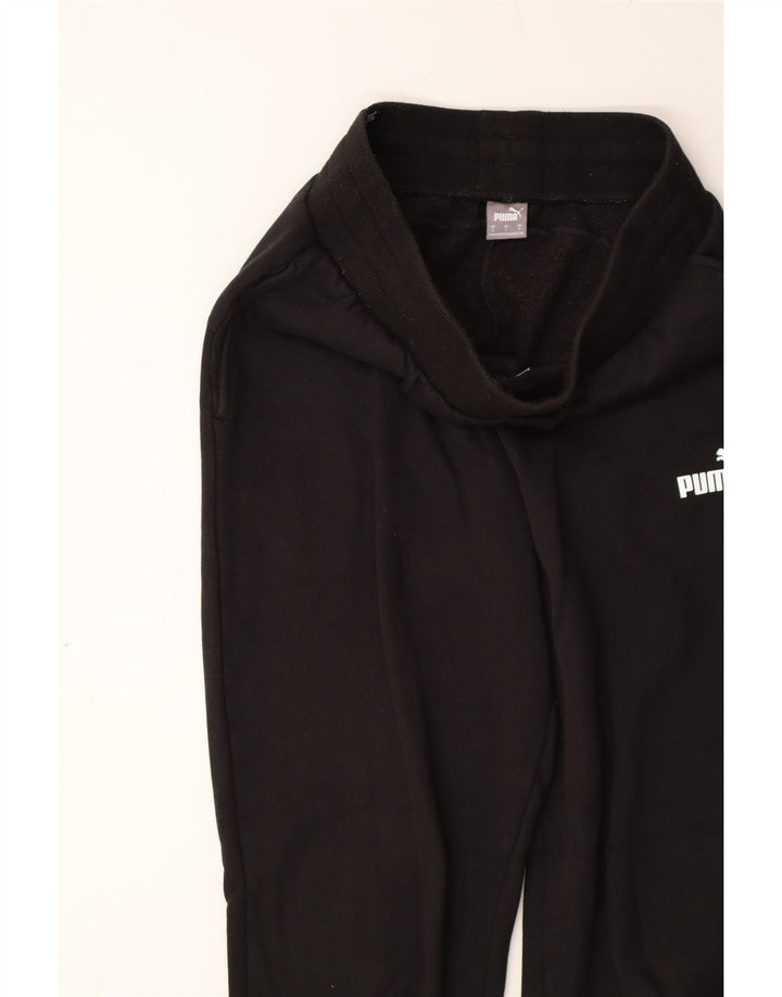 PUMA Mens Tracksuit Trousers Joggers Small Black Cotton Vintage Puma and Second-Hand Puma from Messina Hembry 
