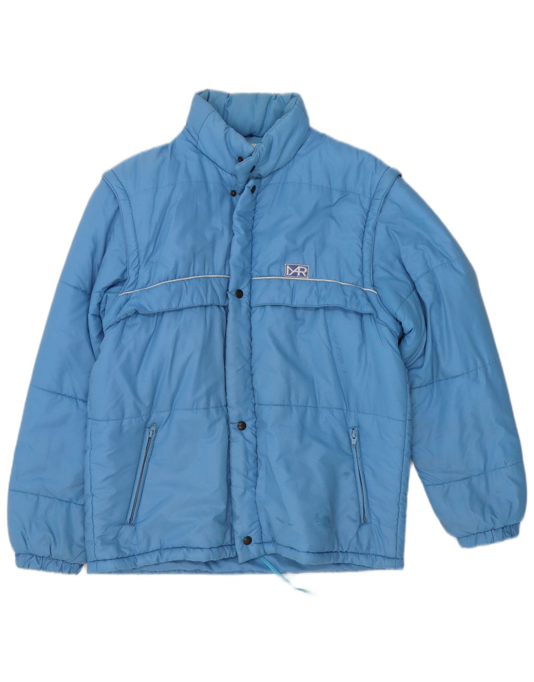 Винтажная мужская стеганая куртка IT 48 Medium Blue Полиамид