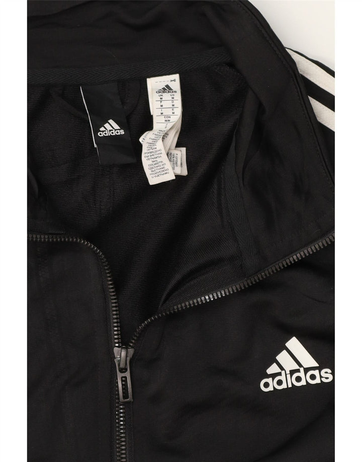 Мужской спортивный костюм ADIDAS, верхняя куртка, средний черный, полиэстер