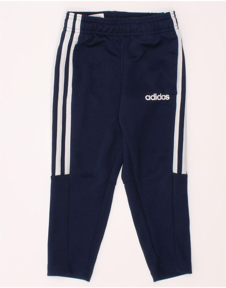Спортивные брюки Adidas Climalite для мальчиков 2–3 лет, темно-синий, полиэстер