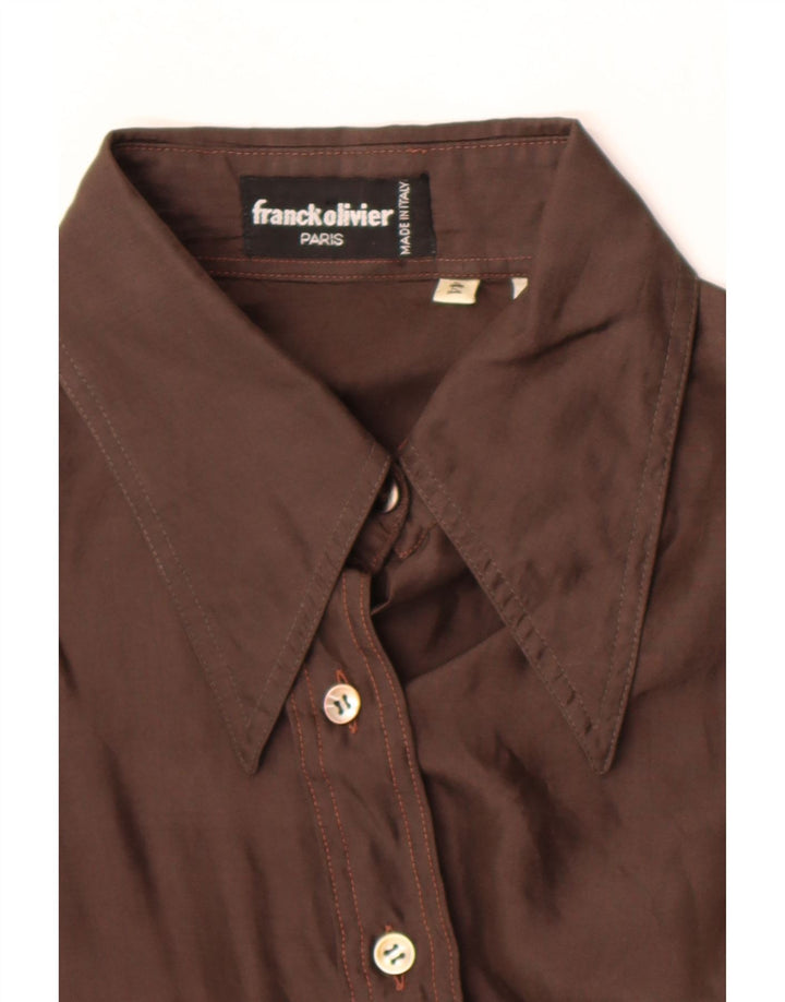 Рубашка женская Franck Olivier IT 44 Medium Brown
