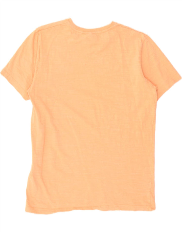 ELLESSE Mens T-Shirt Top Small Orange Cotton Vintage Ellesse and Second-Hand Ellesse from Messina Hembry 