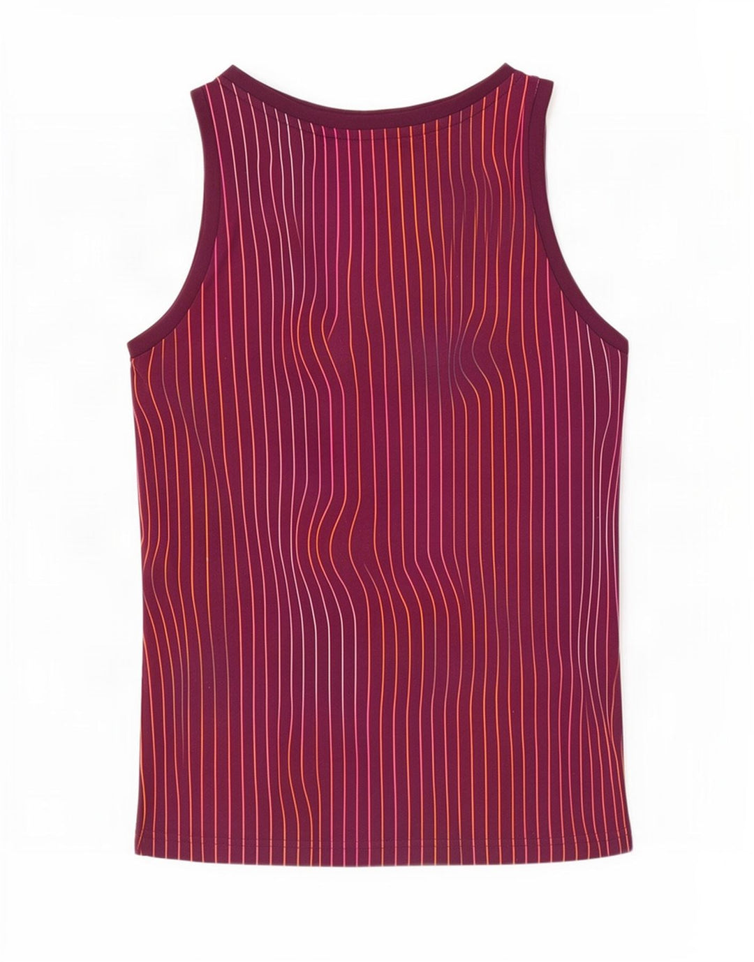 Adidas Mens Graphic Vest Top XS Бордовый Полосатый Полиэстер
