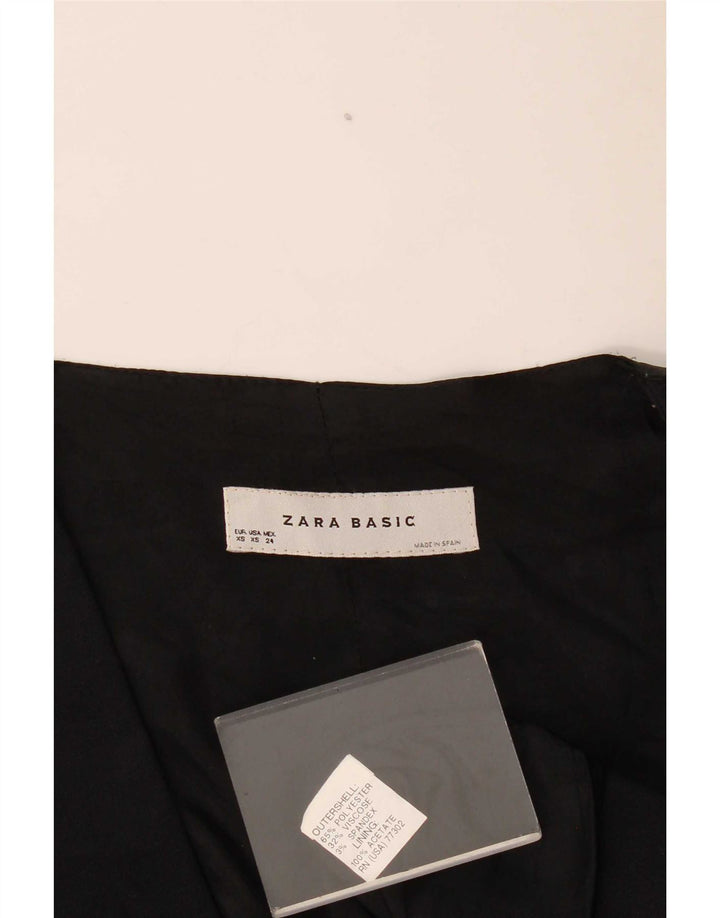 Женский жилет Zara UK 6 XS, черный полиэстер