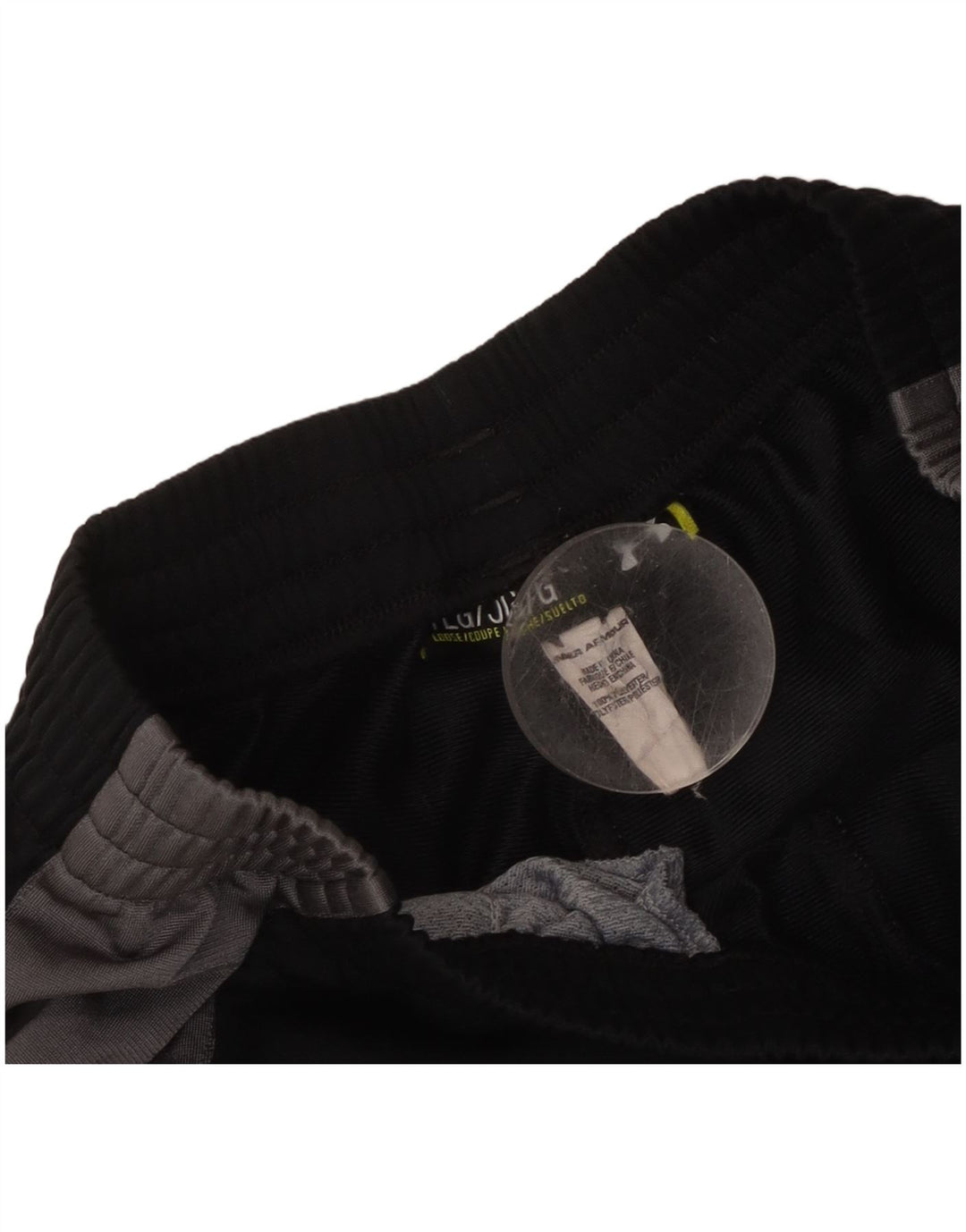 Спортивные брюки Under Armour для мальчиков 11–12 лет, большие черные цветные блоки