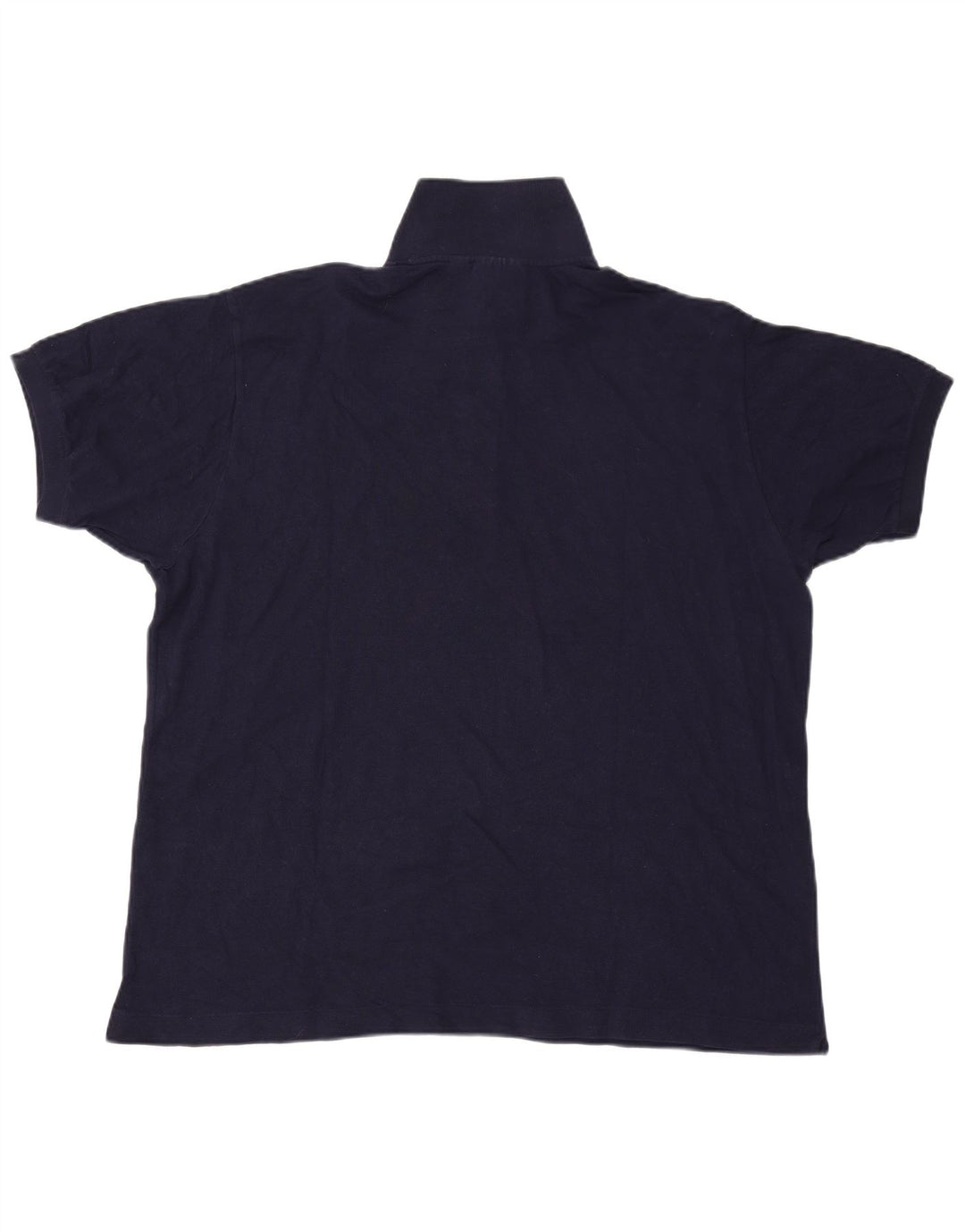 LACOSTE Мужская рубашка-поло классического кроя, размер 8, 3XL, темно-синяя, хлопок