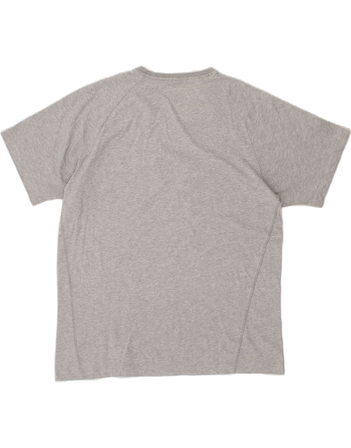 ADIDAS Mens Graphic T-Shirt Top Medium Grey Cotton Vintage Adidas and Second-Hand Adidas from Messina Hembry 