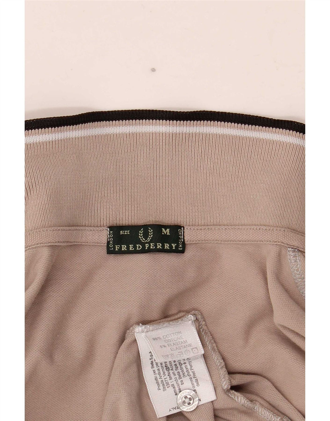 Женская рубашка поло Fred Perry UK 12, средний серый хлопок