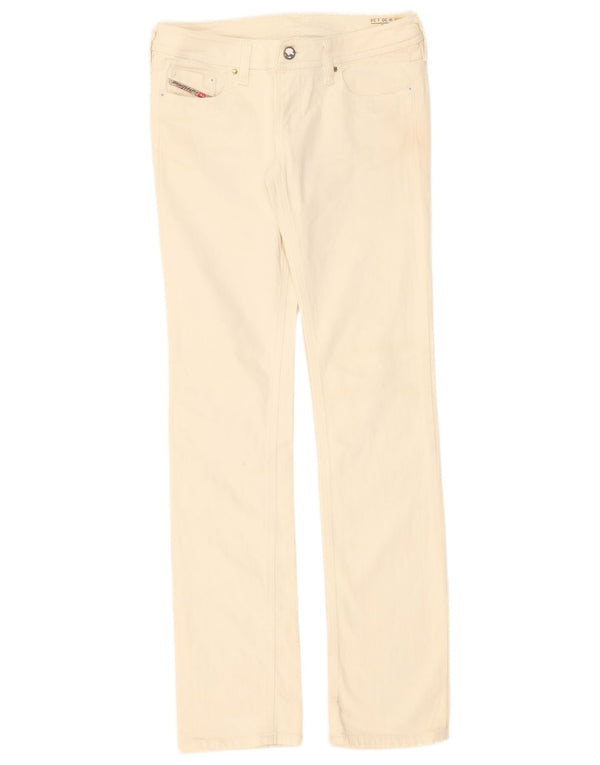Женские узкие джинсы Diesel Lowky W30 L34 Off White, хлопок