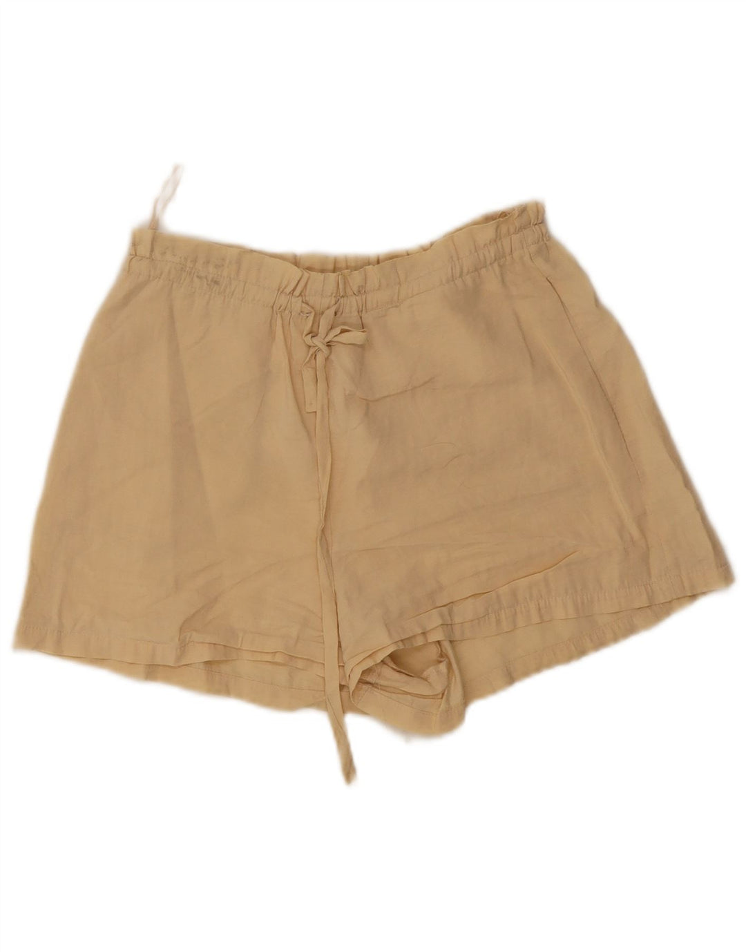 Женские шорты Zara UK 4 XS W24, бежевый модал